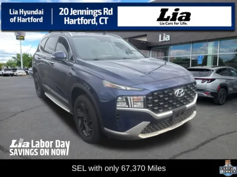 Blue 2023 Hyundai Santa Fe SEL for sale in Hartford, CT