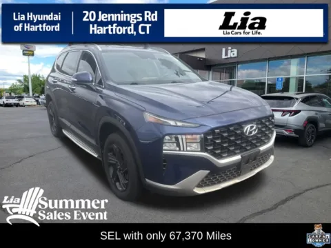 Blue 2023 Hyundai Santa Fe SEL for sale in Hartford, CT