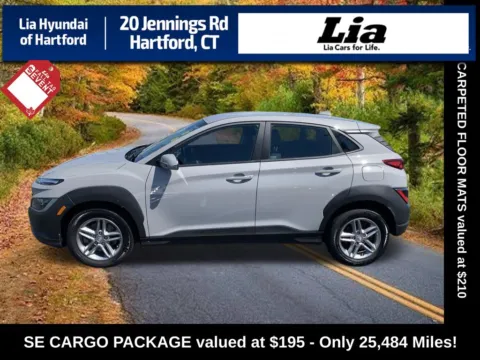Silver 2023 Hyundai Kona SE for sale in Hartford, CT
