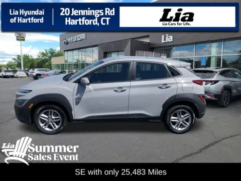 Silver 2023 Hyundai Kona SE for sale in Hartford, CT
