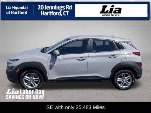 Silver 2023 Hyundai Kona SE for sale in Hartford, CT
