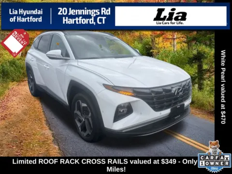 White 2024 Hyundai Tucson Limited for sale in Hartford, CT