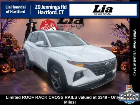 White 2024 Hyundai Tucson Limited for sale in Hartford, CT