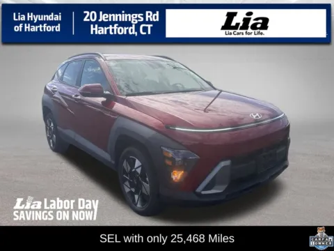 Red 2024 Hyundai Kona SEL for sale in Hartford, CT