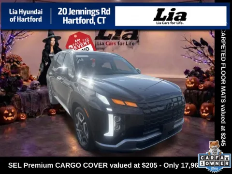 Black 2025 Hyundai Palisade SEL Premium for sale in Hartford, CT