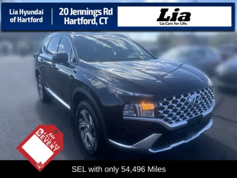 Black 2022 Hyundai Santa Fe SEL for sale in Hartford, CT
