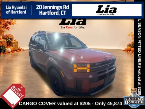 Orange 2025 Hyundai Santa Fe XRT for sale in Hartford, CT