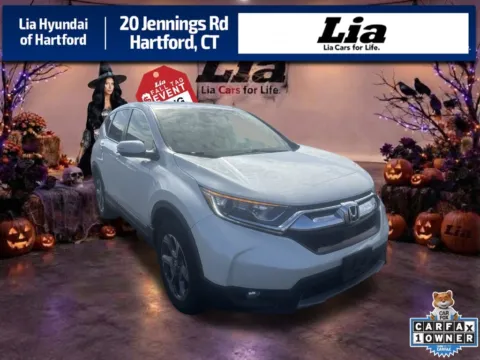 White 2018 Honda CR-V EX for sale in Hartford, CT