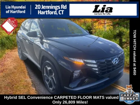Black 2023 Hyundai Tucson Hybrid SEL Convenience for sale in Hartford, CT