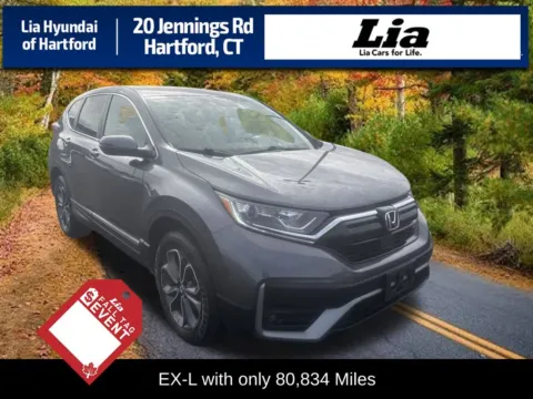 Gray 2021 Honda CR-V EX-L for sale in Hartford, CT