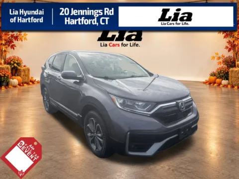 Gray 2021 Honda CR-V EX-L for sale in Hartford, CT