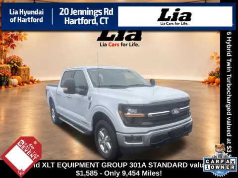 White 2025 Ford F-150 XLT for sale in Hartford, CT