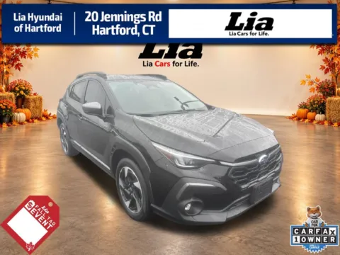 Black 2024 Subaru Crosstrek Limited for sale in Hartford, CT