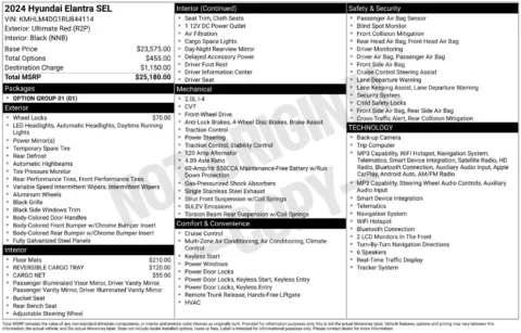 More photos of 2024 Hyundai Elantra SEL at Lia Hyundai of Hartford, CT