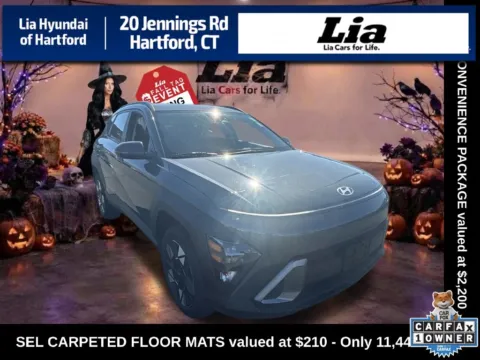 Gray 2024 Hyundai Kona SEL for sale in Hartford, CT