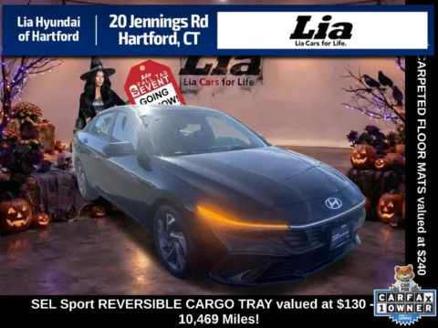 Black 2025 Hyundai Elantra SEL Sport for sale in Hartford, CT