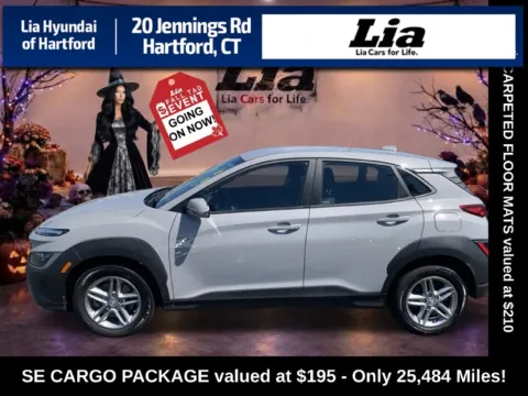 Silver 2023 Hyundai Kona SE for sale in Hartford, CT