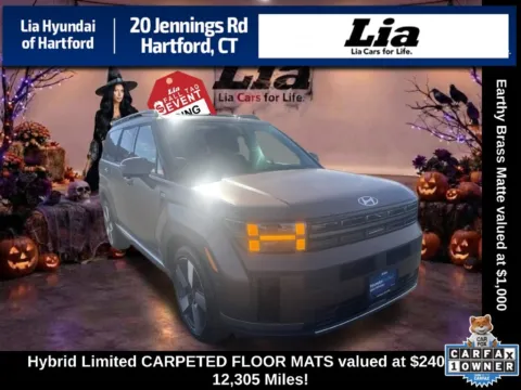 Brown 2025 Hyundai Santa Fe Hybrid Limited for sale in Hartford, CT