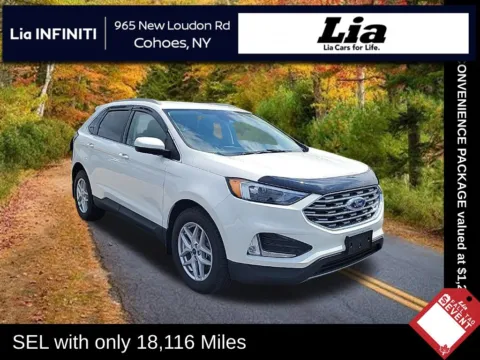 White 2022 Ford Edge SEL for sale in Cohoes, NY
