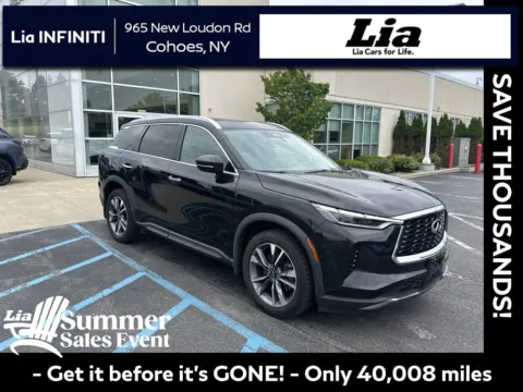 Black 2022 INFINITI QX60 LUXE for sale in Cohoes, NY