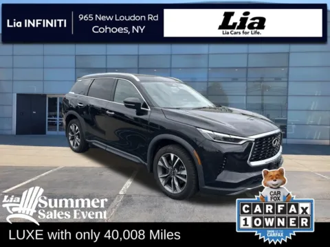 Black 2022 INFINITI QX60 LUXE for sale in Cohoes, NY