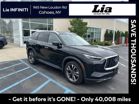 Black 2022 INFINITI QX60 LUXE for sale in Cohoes, NY