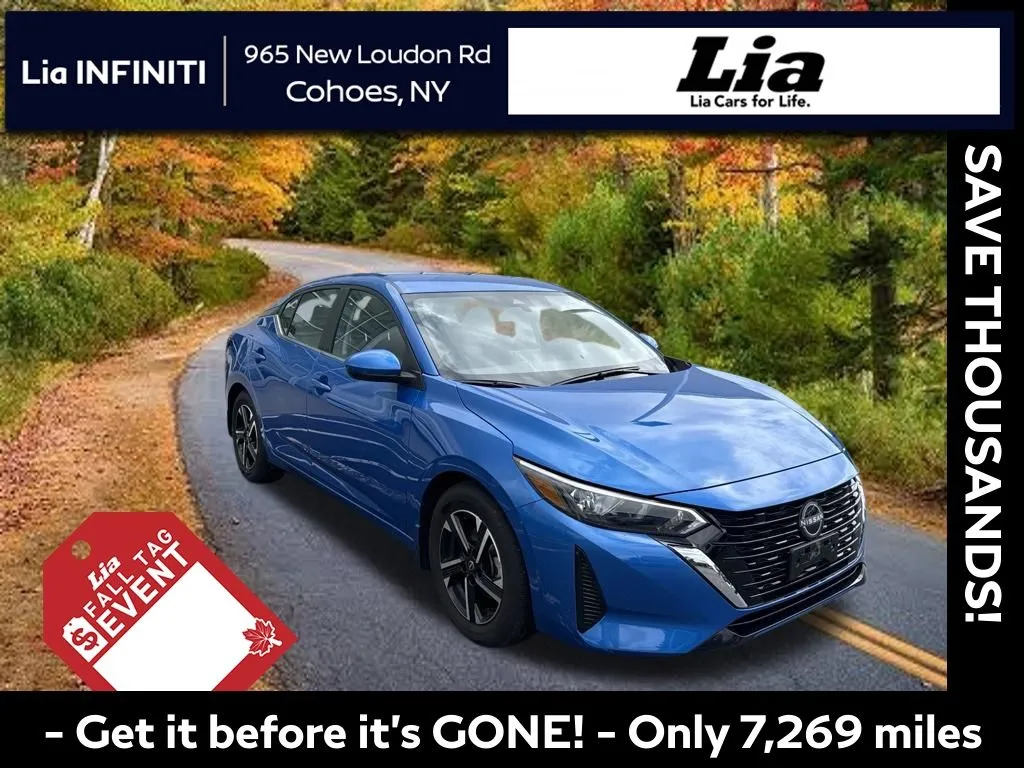 Blue 2025 Nissan Sentra SV for sale in Cohoes, NY