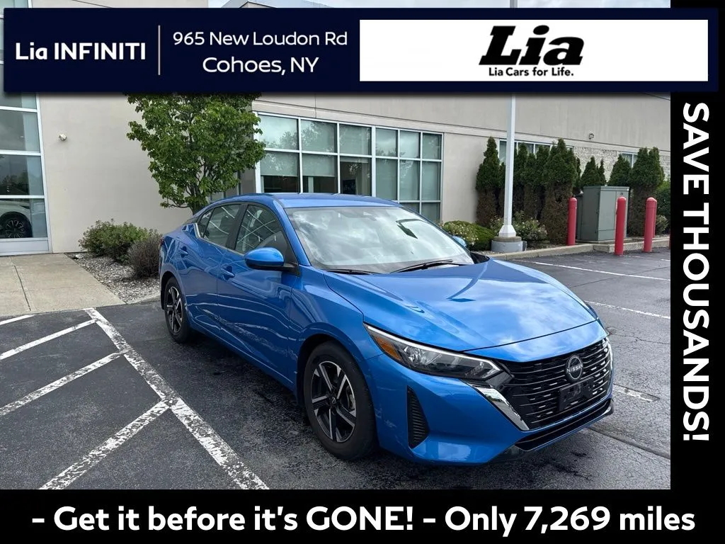 Blue 2025 Nissan Sentra SV for sale in Cohoes, NY