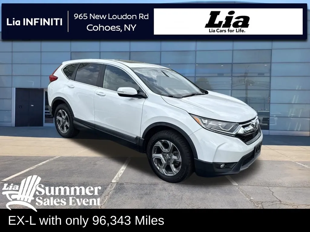 White 2019 Honda CR-V EX-L for sale in Cohoes, NY