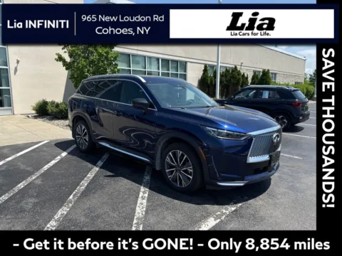Blue 2026 INFINITI QX60 LUXE for sale in Cohoes, NY