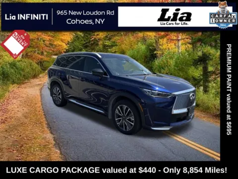 Blue 2026 INFINITI QX60 LUXE for sale in Cohoes, NY