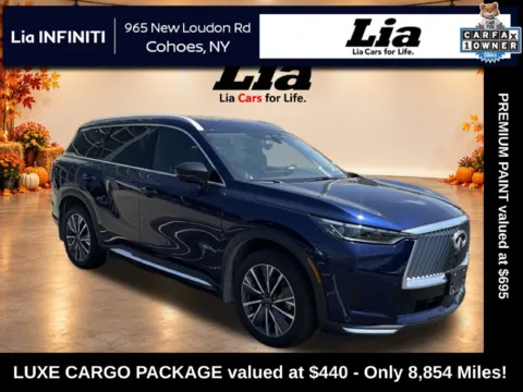 Blue 2026 INFINITI QX60 LUXE for sale in Cohoes, NY