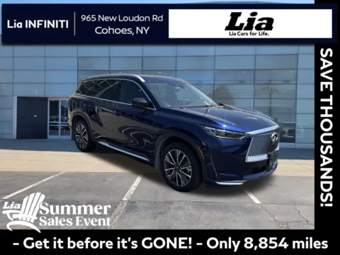 Blue 2026 INFINITI QX60 LUXE for sale in Cohoes, NY
