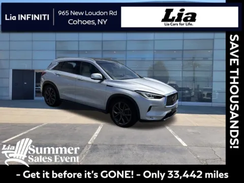Silver 2021 INFINITI QX50 Autograph for sale in Cohoes, NY