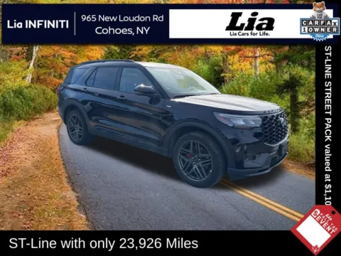 Black 2025 Ford Explorer ST-Line for sale in Cohoes, NY