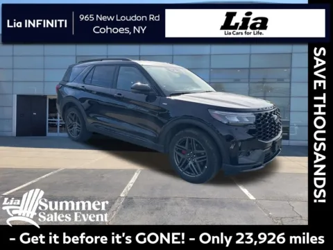 Black 2025 Ford Explorer ST-Line for sale in Cohoes, NY
