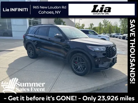 Black 2025 Ford Explorer ST-Line for sale in Cohoes, NY