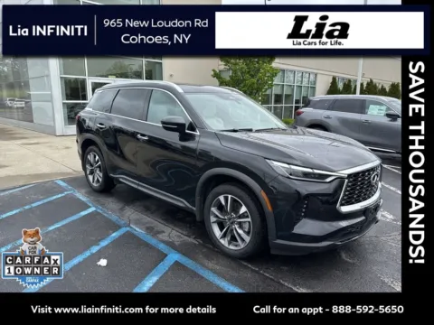 Black 2023 INFINITI QX60 LUXE for sale in Cohoes, NY