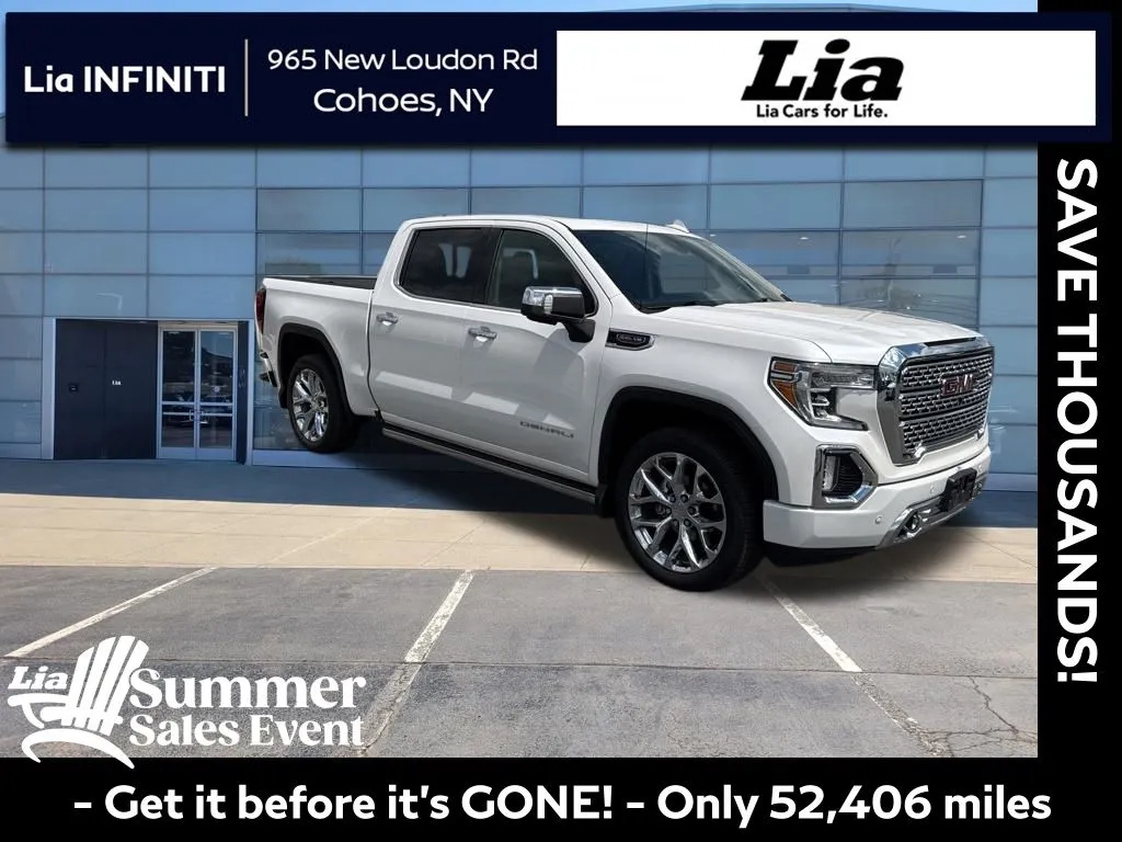 White 2019 GMC Sierra 1500 Denali for sale in Cohoes, NY
