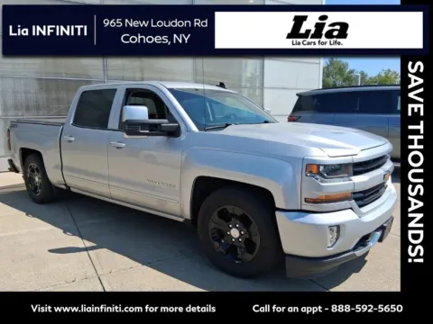 Silver 2018 Chevrolet Silverado 1500 LT for sale in Cohoes, NY