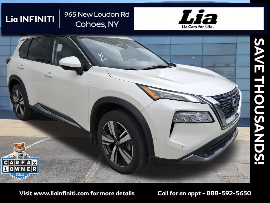 White 2023 Nissan Rogue SL for sale in Cohoes, NY