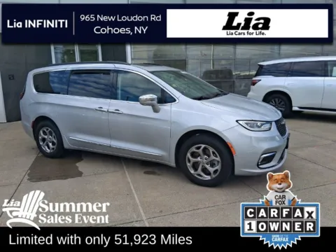 Silver 2022 Chrysler Pacifica Limited for sale in Cohoes, NY