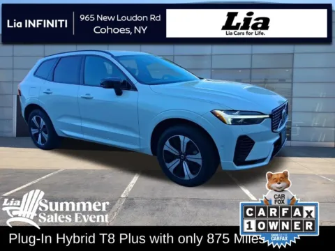 White 2025 Volvo XC60 Plug-In Hybrid T8 Plus for sale in Cohoes, NY