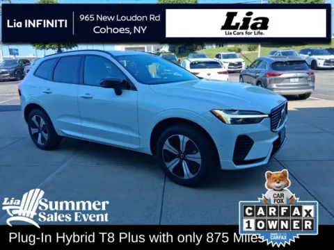 White 2025 Volvo XC60 Plug-In Hybrid T8 Plus for sale in Cohoes, NY