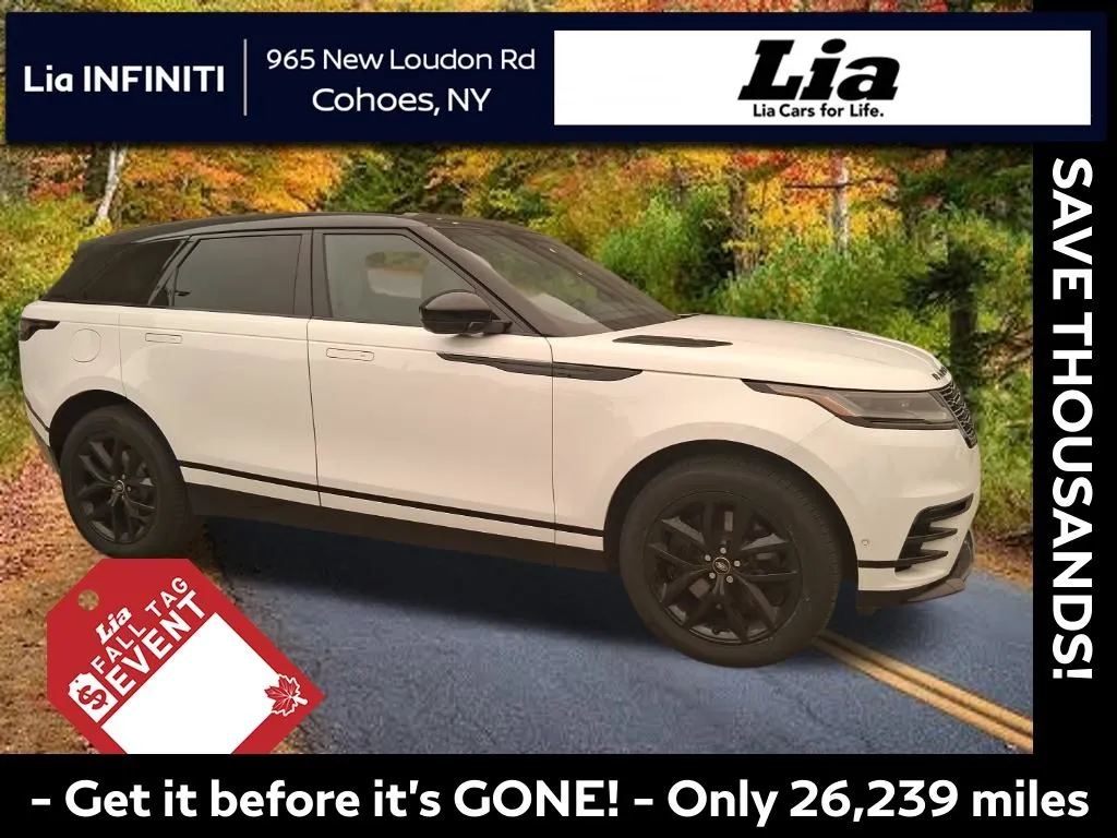 White 2026 Land Rover Range Rover Velar Dynamic SE for sale in Cohoes, NY