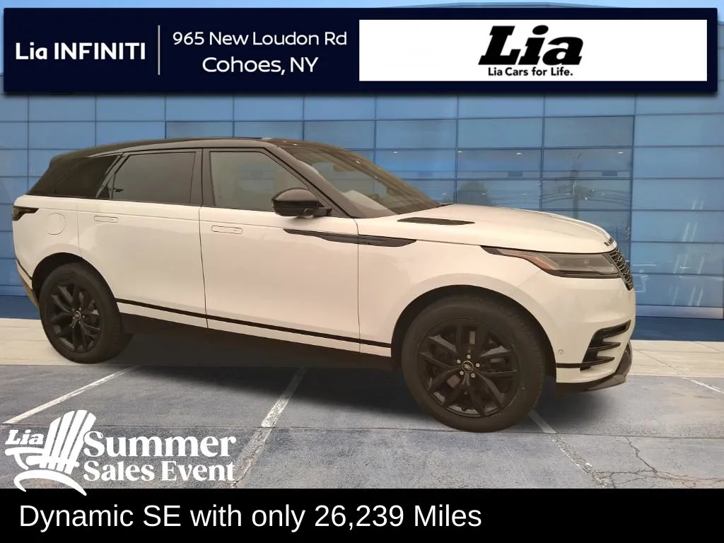 White 2026 Land Rover Range Rover Velar Dynamic SE for sale in Cohoes, NY