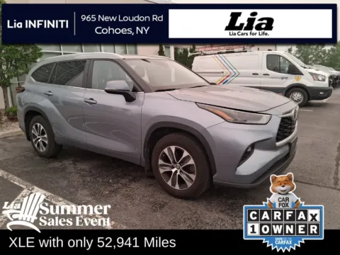 Blue 2024 Toyota Highlander XLE for sale in Cohoes, NY