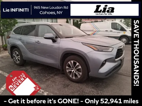 Blue 2024 Toyota Highlander XLE for sale in Cohoes, NY