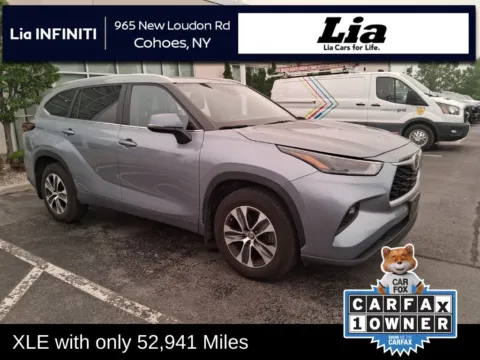 Blue 2024 Toyota Highlander XLE for sale in Cohoes, NY