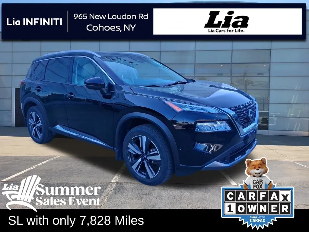 Black 2023 Nissan Rogue SL for sale in Cohoes, NY
